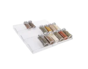 Expandable In Drawer Spice Rack  42x38cm Max