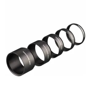 Explore Scientific Extension Ring Set M48x0.75 - 5 pieces (30, 20, 15, 10 and 5 mm) - 510381