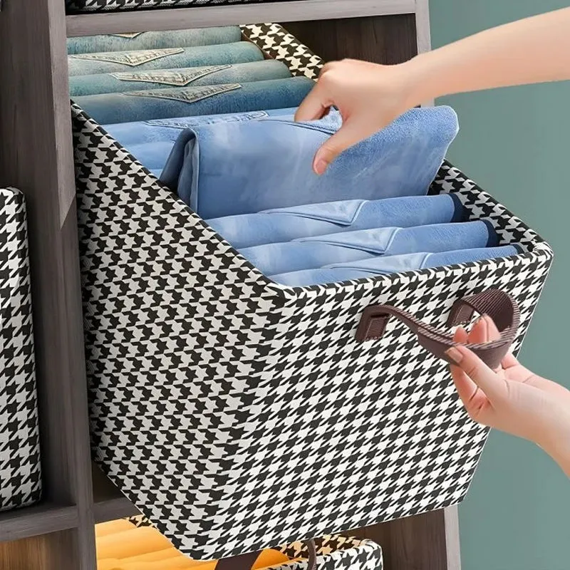 Faltbarer Jeans-Organizer für den Kleiderschrank