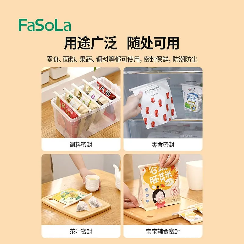 FaSoLa Thickened PP Sealing Rods - Olive Green & Lotus Pink, 12cm, 6 Pieces X3