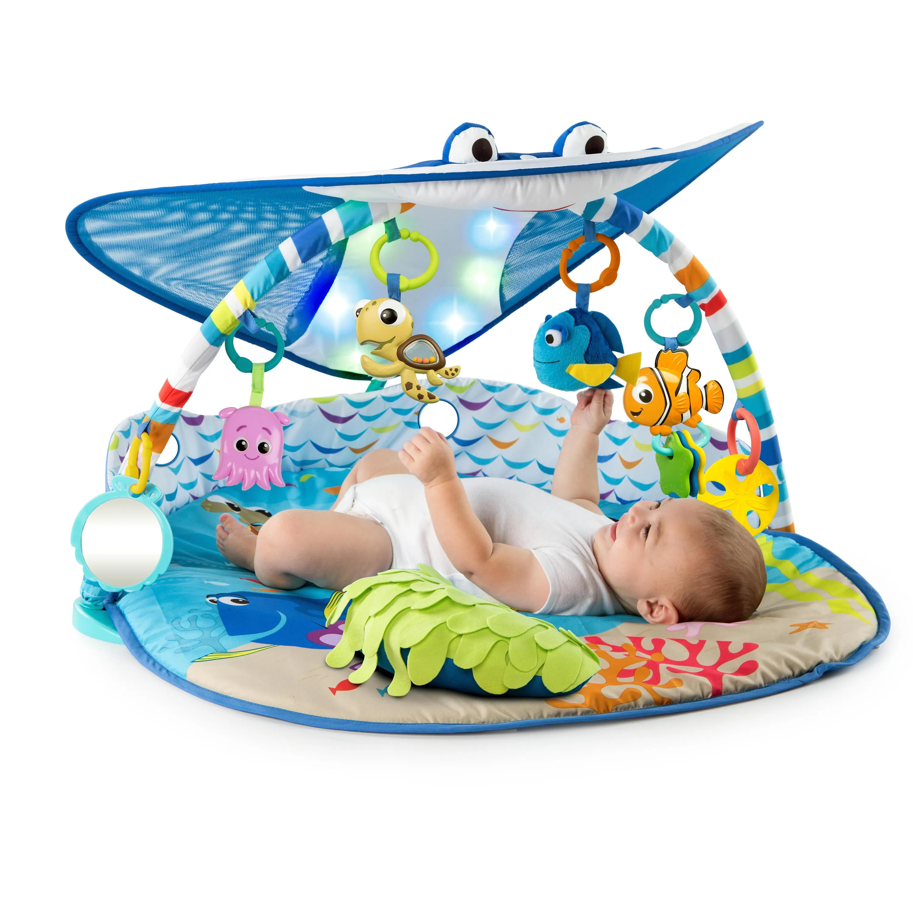 FINDING NEMO Mr. Ray Ocean Lights & Music Gym