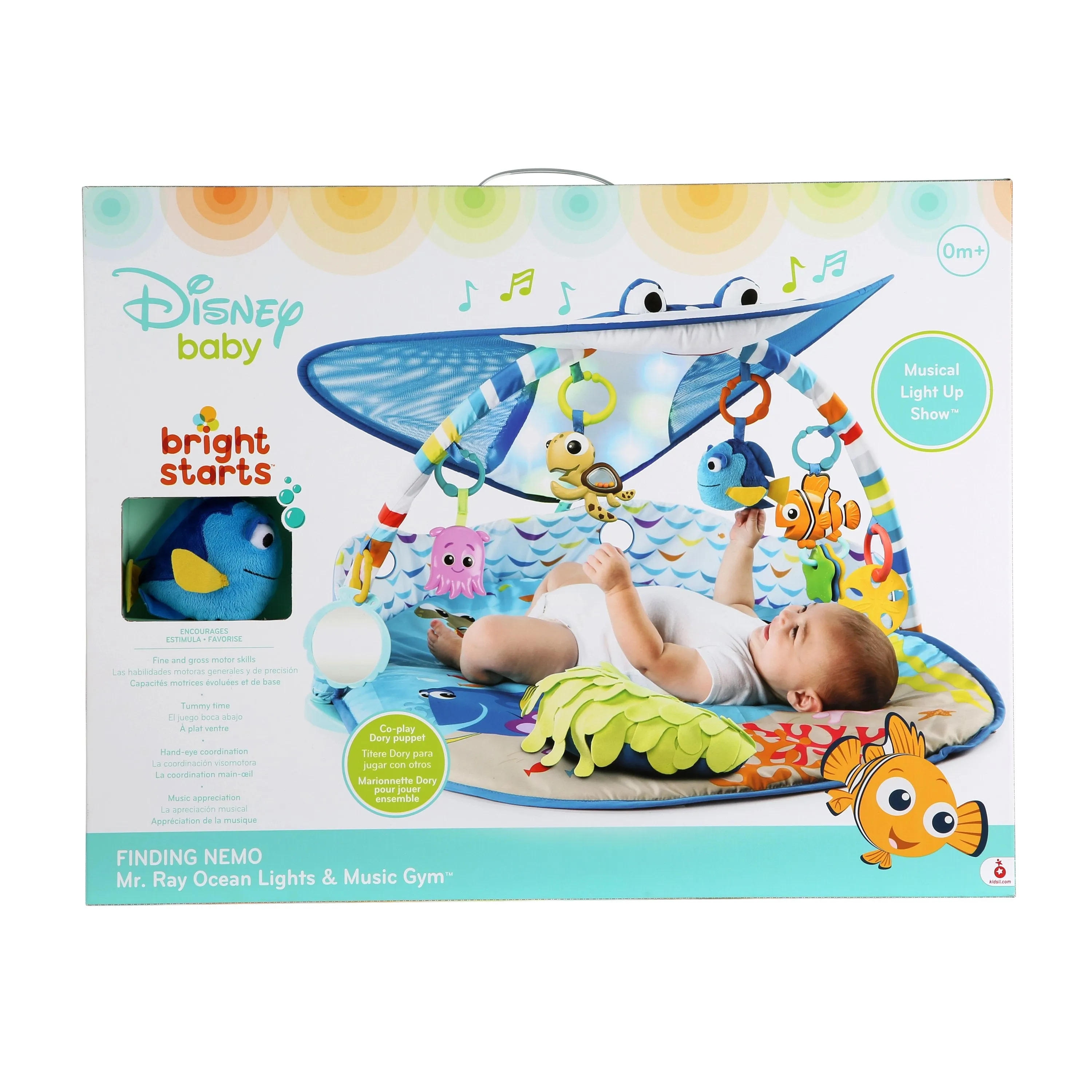 FINDING NEMO Mr. Ray Ocean Lights & Music Gym