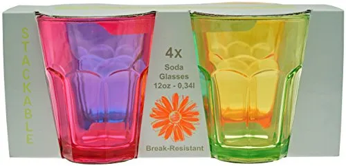Flamefield Assorted Colour Acrylic Soda