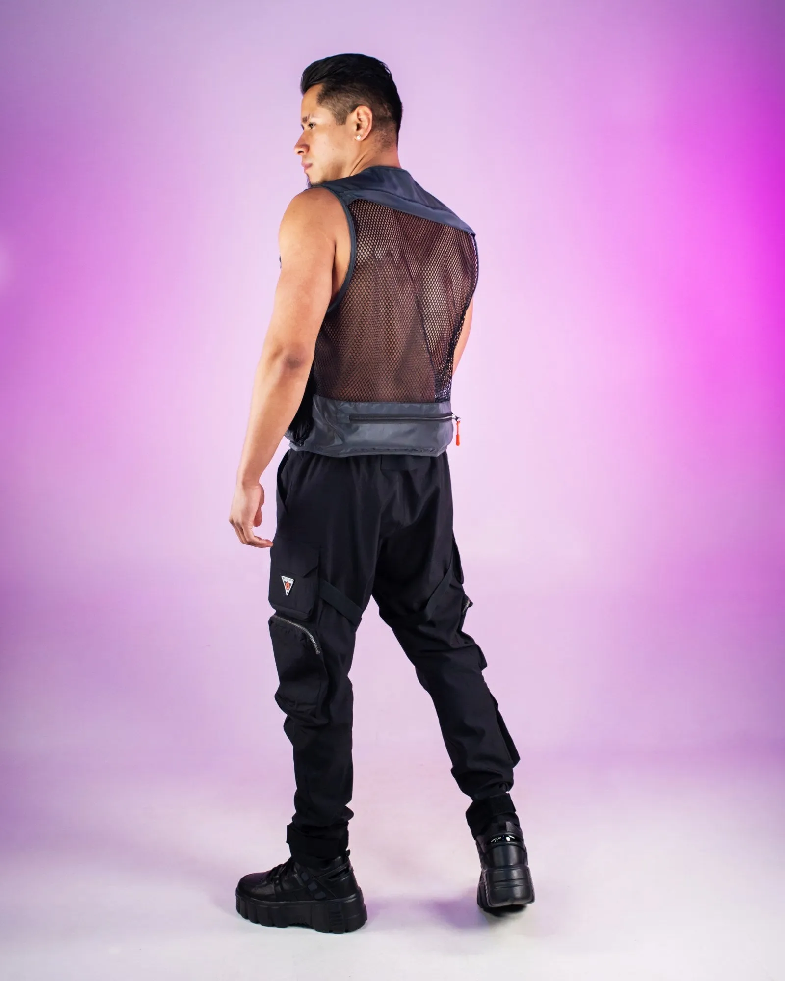Flash Reflective Utility Vest