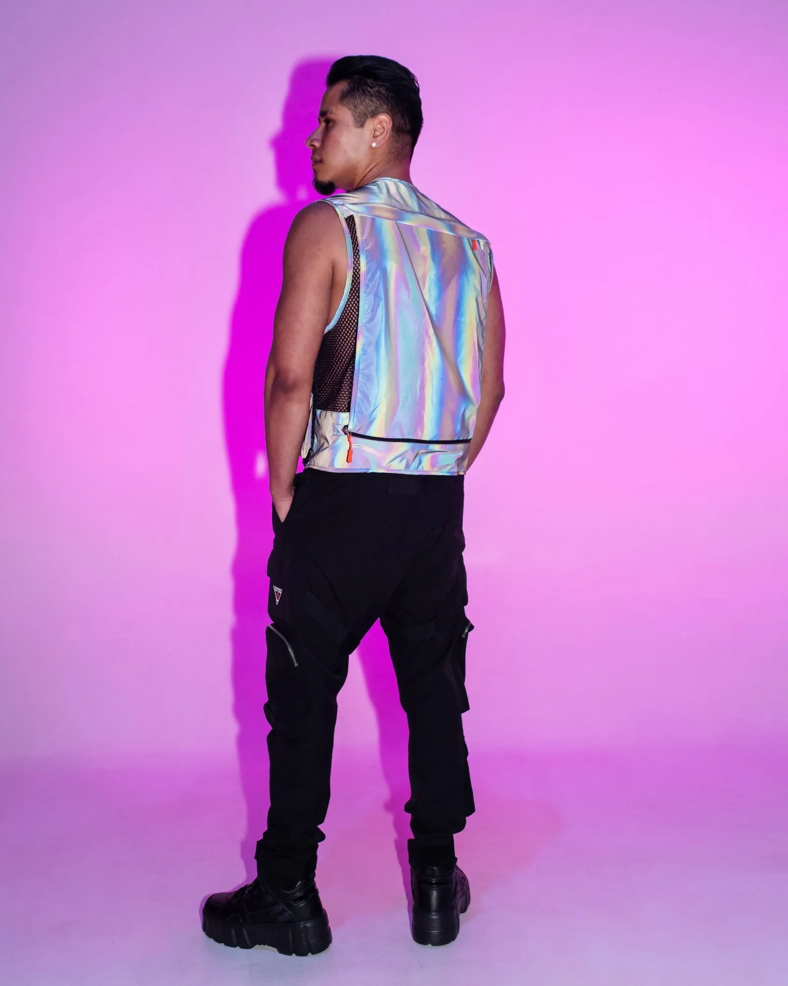 Flash Reflective Utility Vest