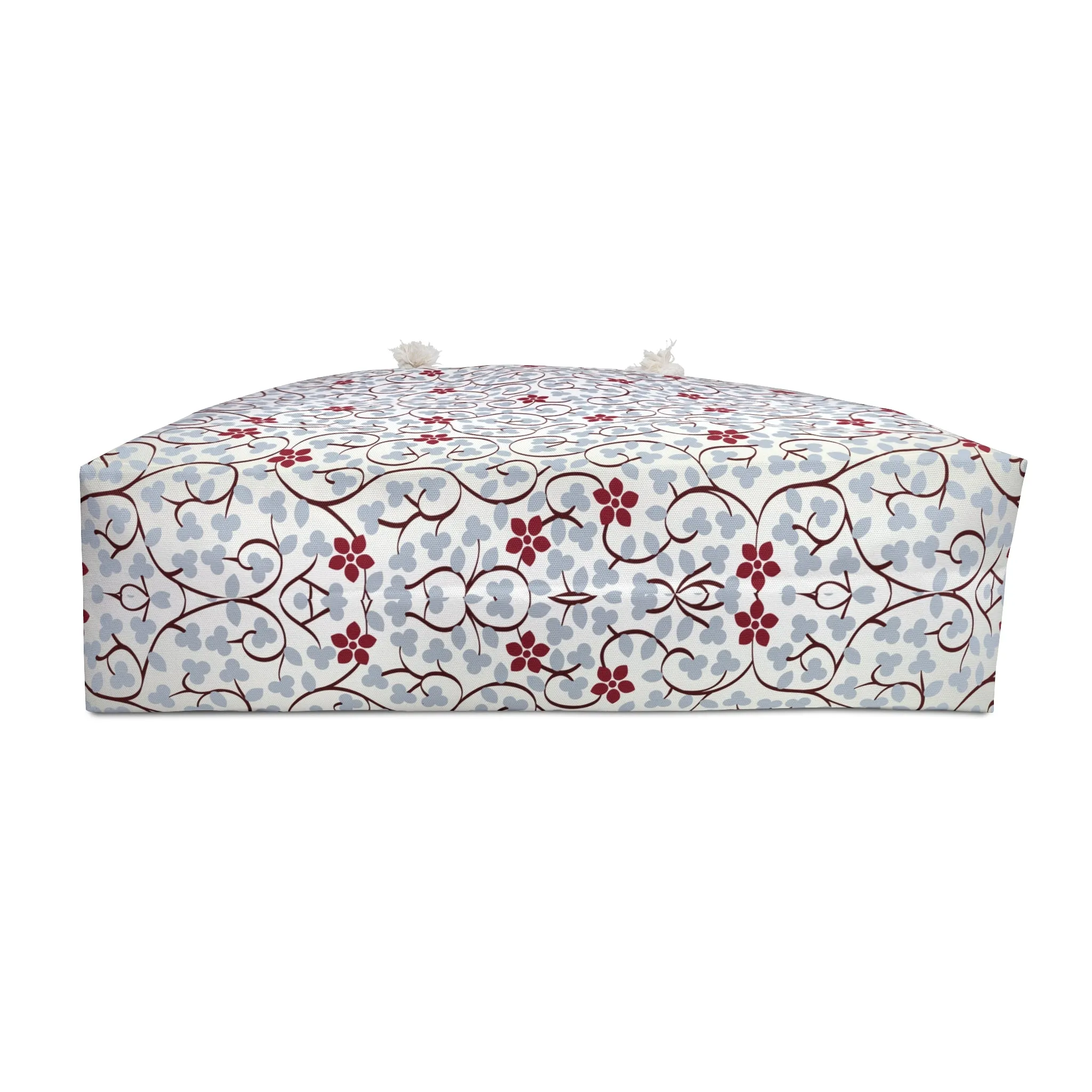 Floral Cream Weekender Bag