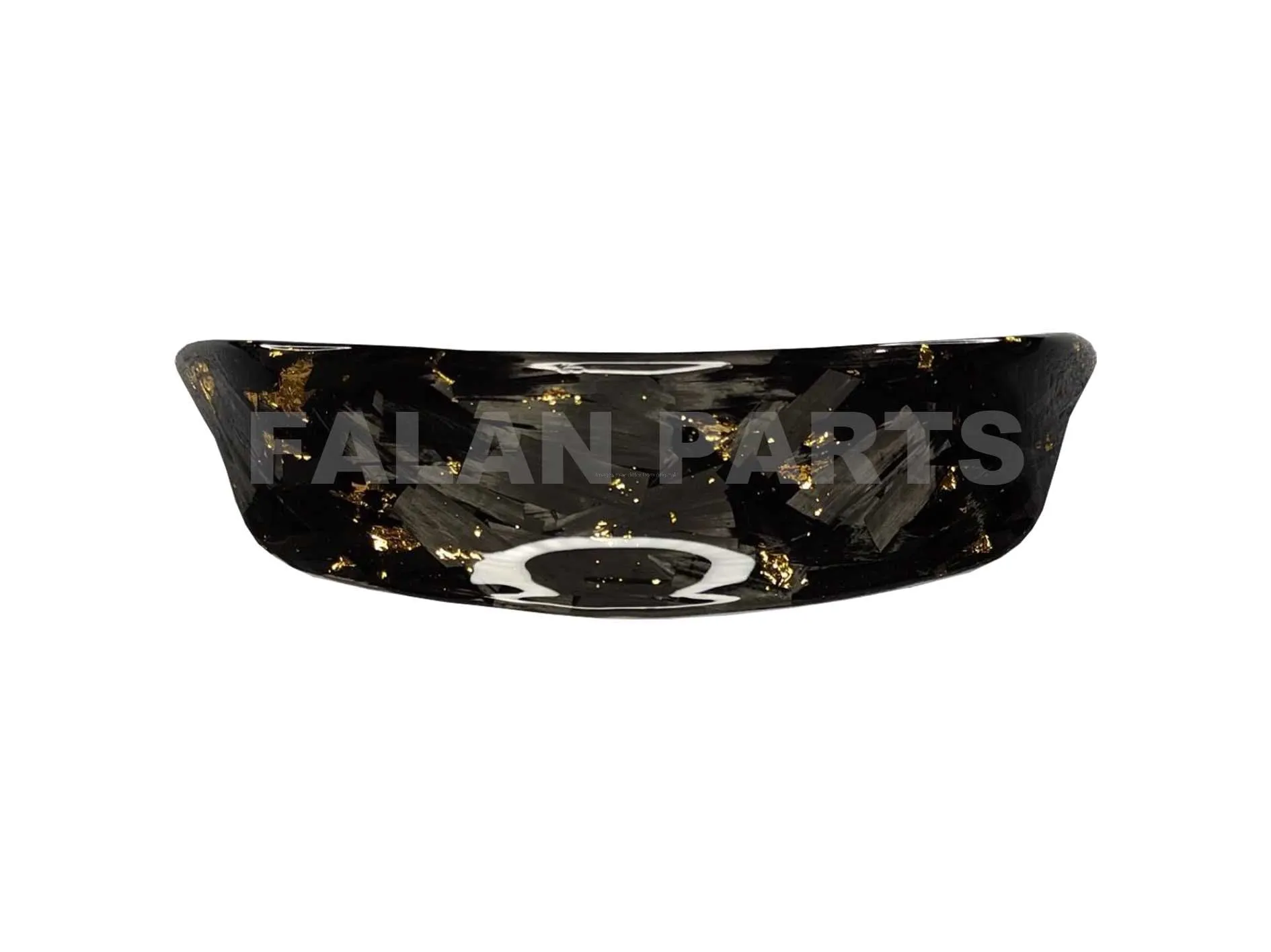 Forged Carbon Fiber Cockpit Spoiler Gold Edition | Vespa Sprint 50-150cc 2T/4T AC