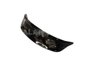 Forged Carbon Fiber Cockpit Spoiler Gold Edition | Vespa Sprint 50-150cc 2T/4T AC