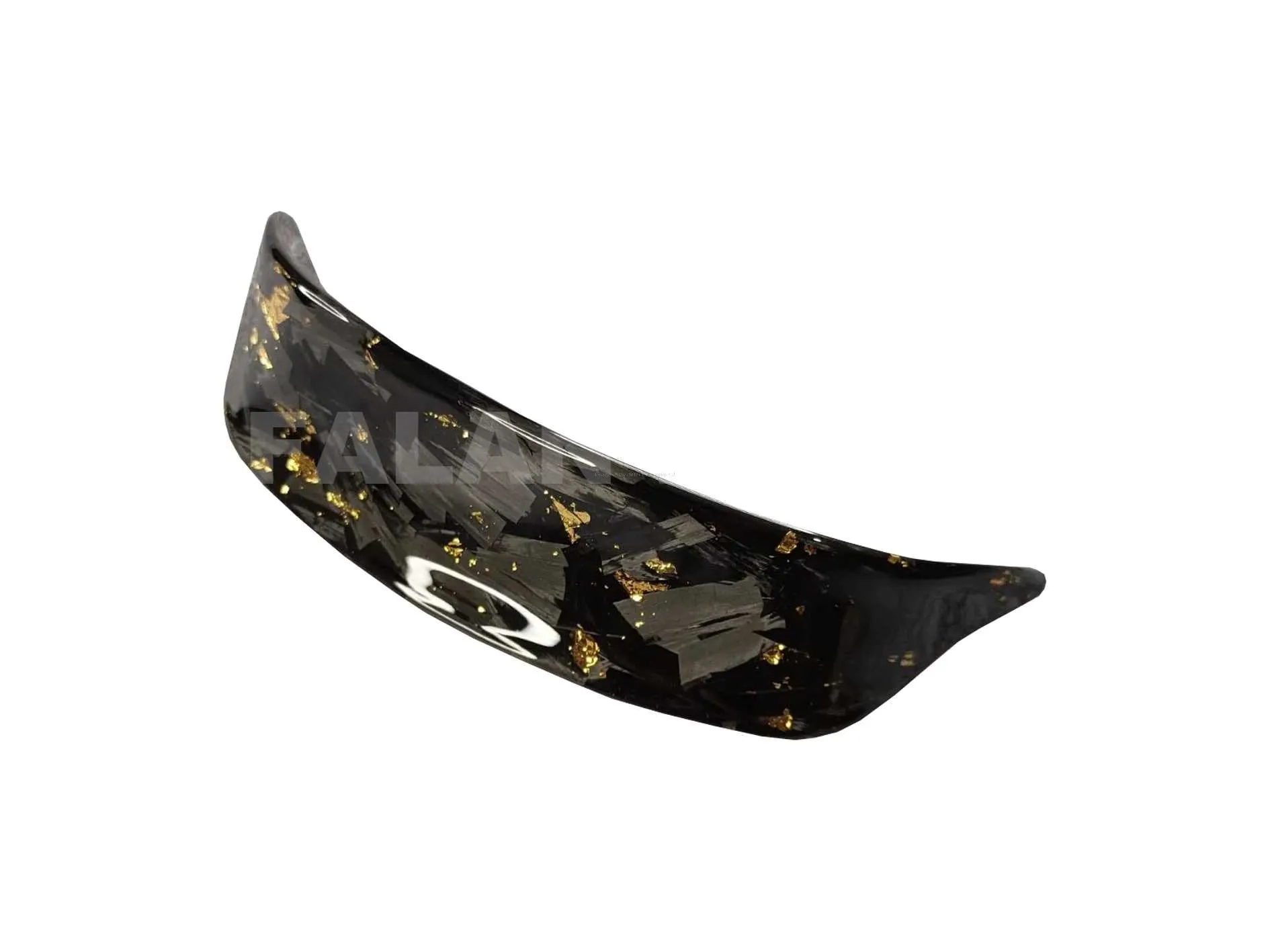 Forged Carbon Fiber Cockpit Spoiler Gold Edition | Vespa Sprint 50-150cc 2T/4T AC