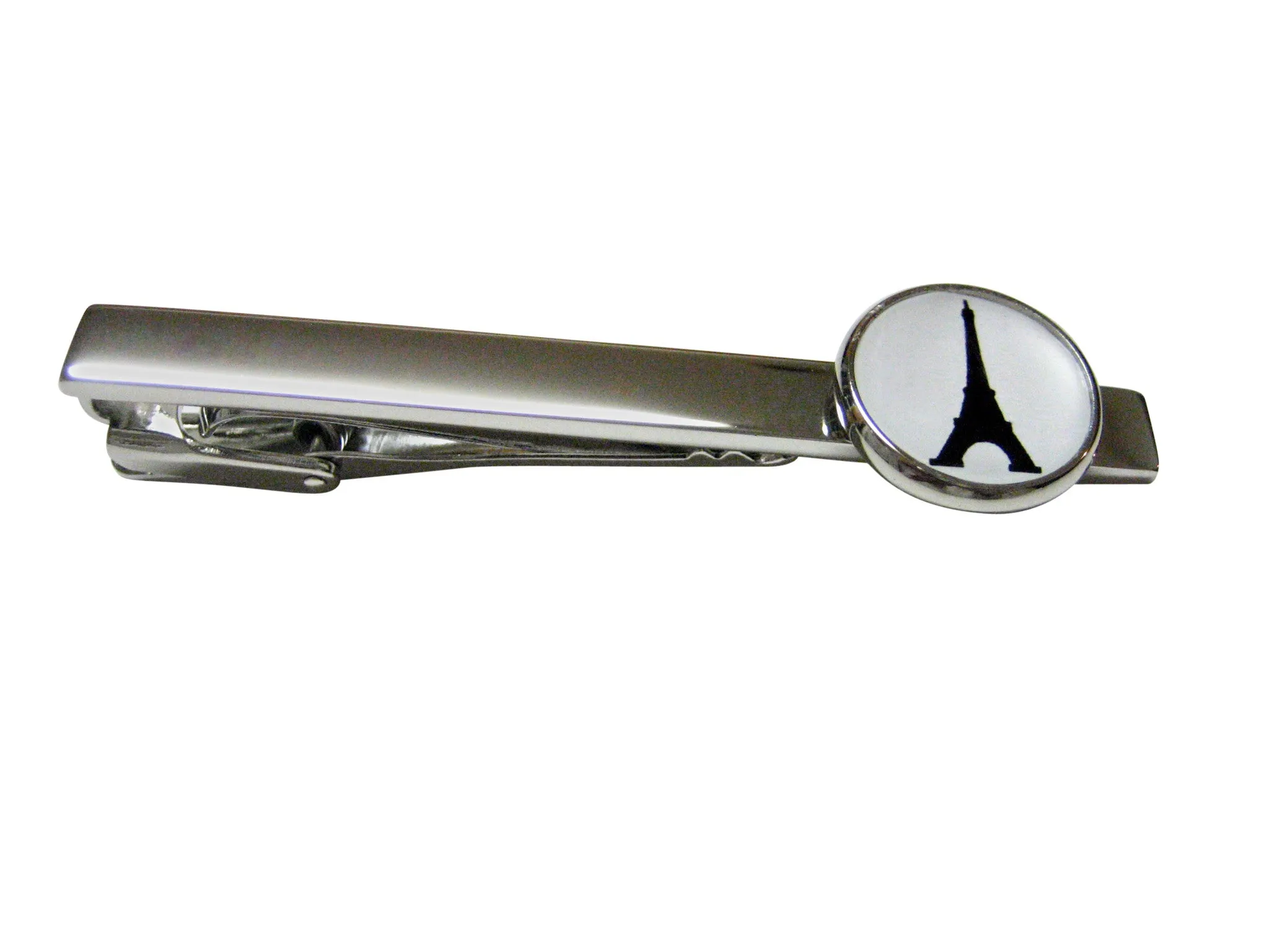 France Eiffel Tower Square Tie Clip