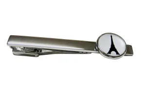 France Eiffel Tower Square Tie Clip