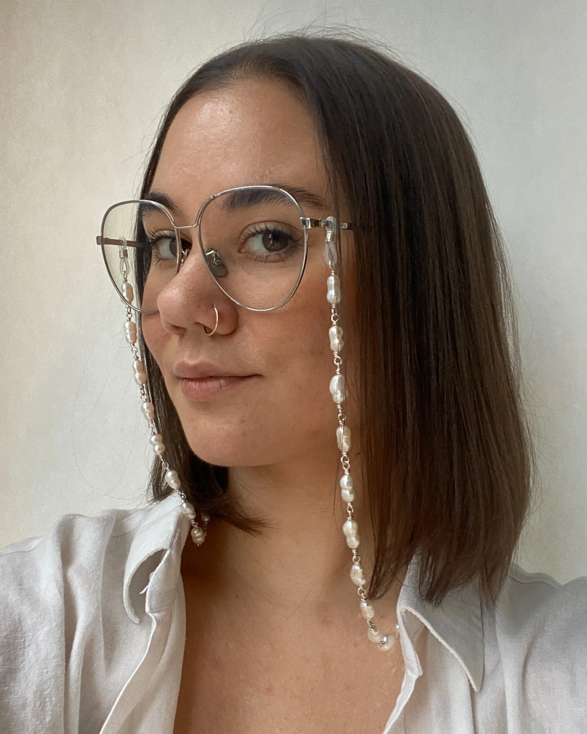 Freshwater Pearl Eyewear Strap