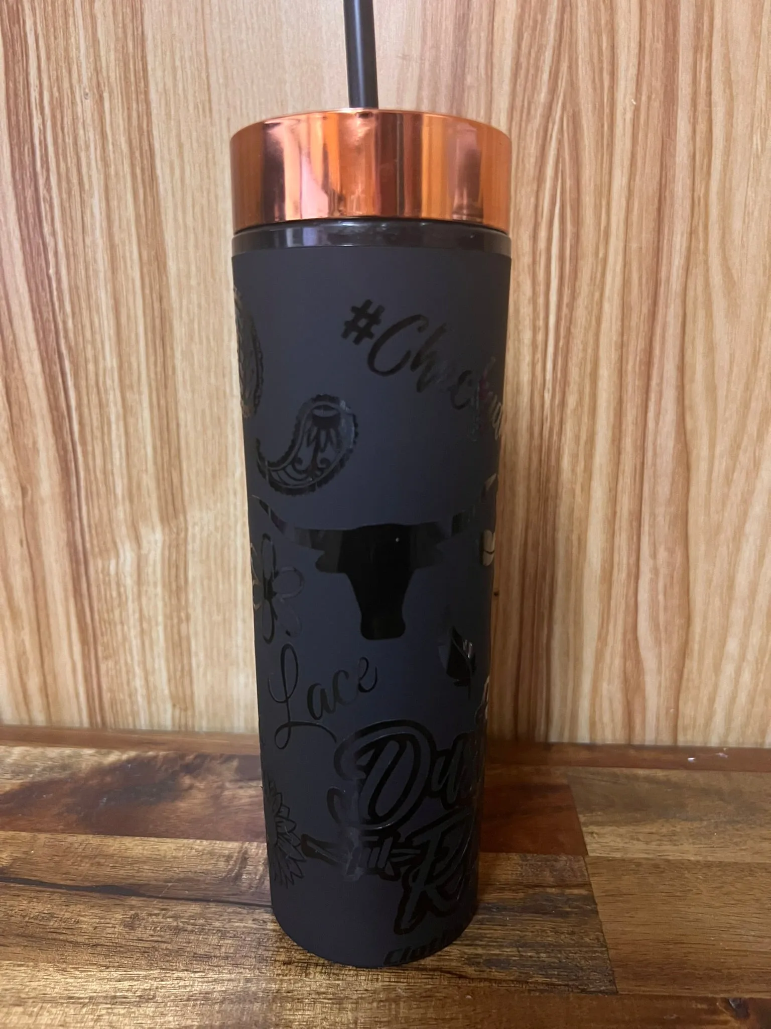 Fueled by Country Music Raven Travel Cup