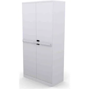 Full Height Metal Swing Door Cupboard with Security Lock Bar