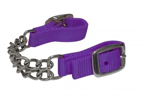 Fully adjustable end double chain nylon curb chain.