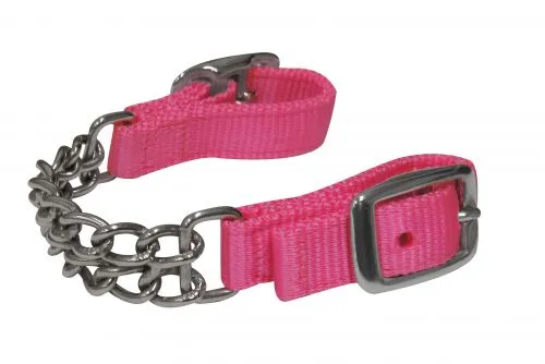 Fully adjustable end double chain nylon curb chain.