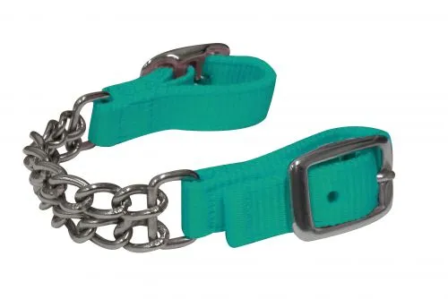 Fully adjustable end double chain nylon curb chain.