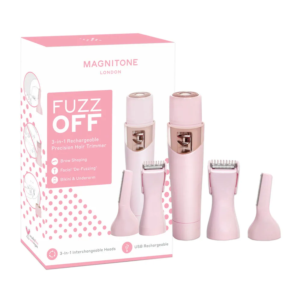 Fuzz Off 3-in-1 Rechargeable Precision Hair Trimmer