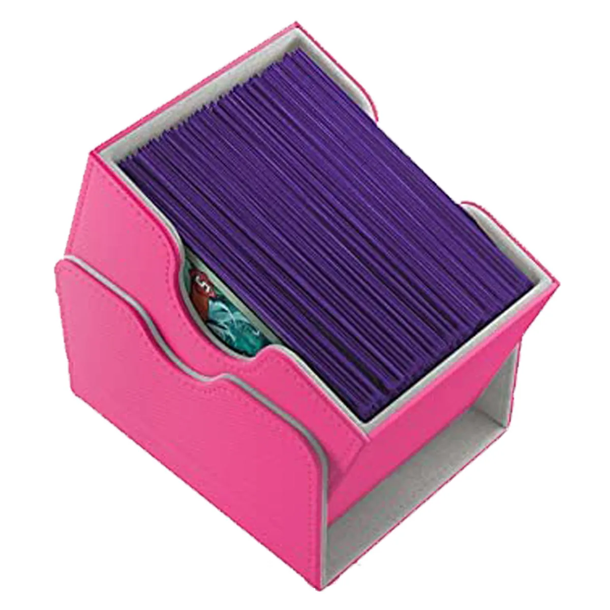 Gamegenic Sidekick 100  Convertible Pink Deck Box