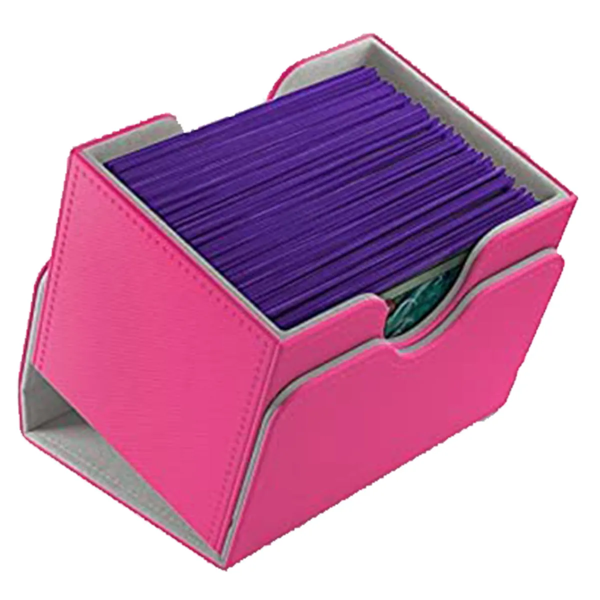 Gamegenic Sidekick 100  Convertible Pink Deck Box
