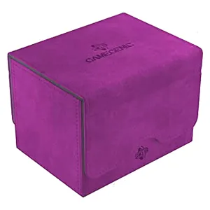 Gamegenic Sidekick 100  Convertible Purple Deck Box