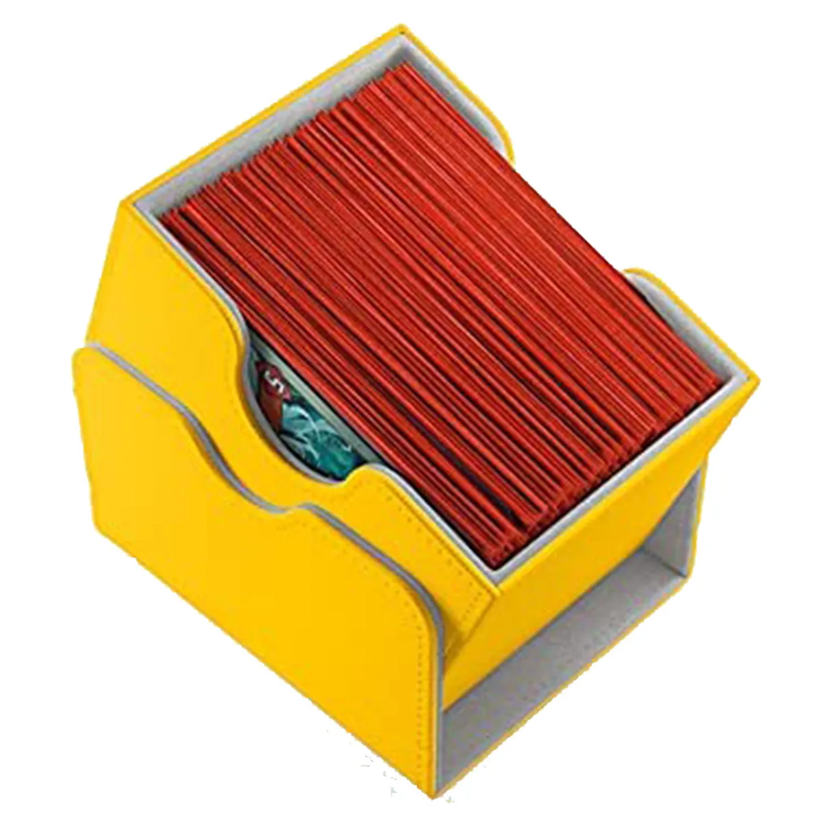 Gamegenic Sidekick 100  Convertible Yellow Deck Box