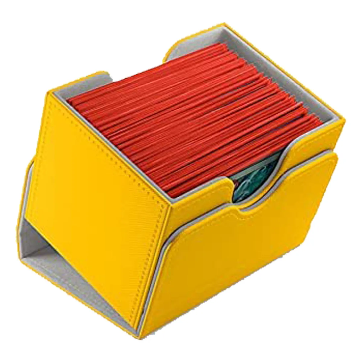 Gamegenic Sidekick 100  Convertible Yellow Deck Box