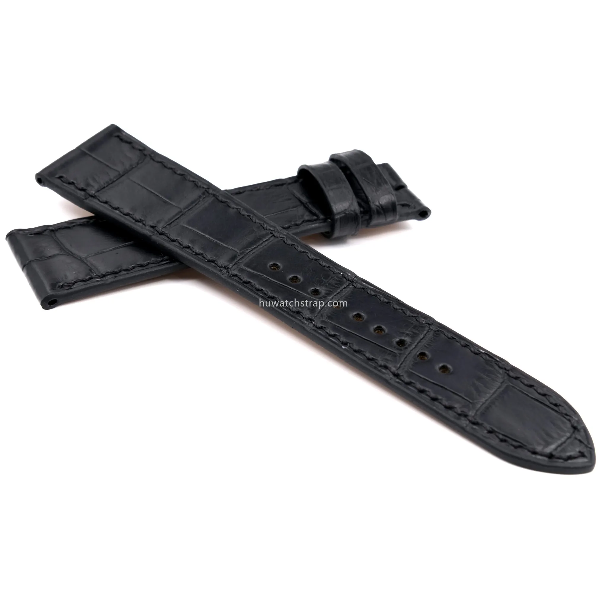 Genuine Alligator Compatible with Hermès Arceau Strap 20mm