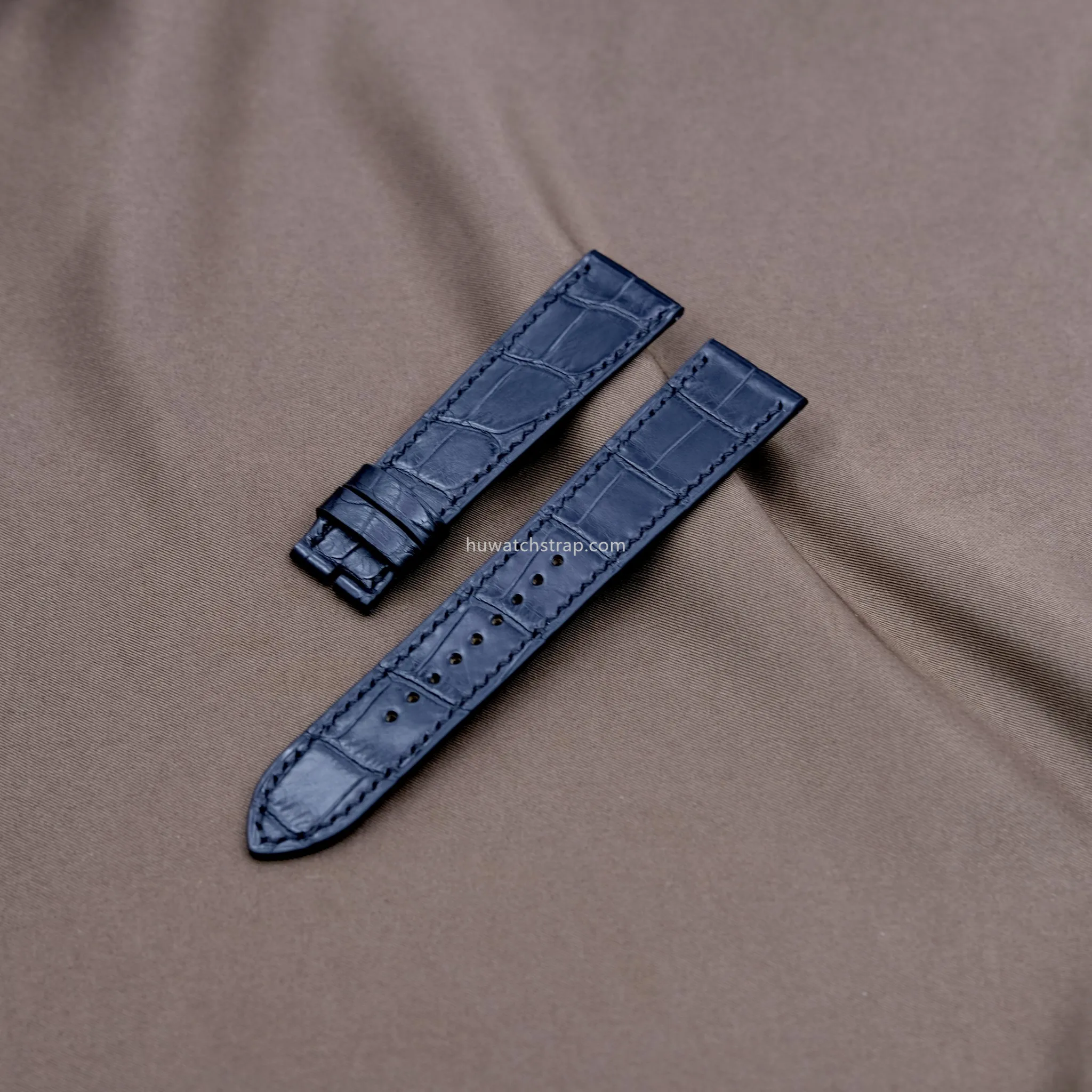 Genuine Alligator Compatible with Hermès Arceau Strap 20mm