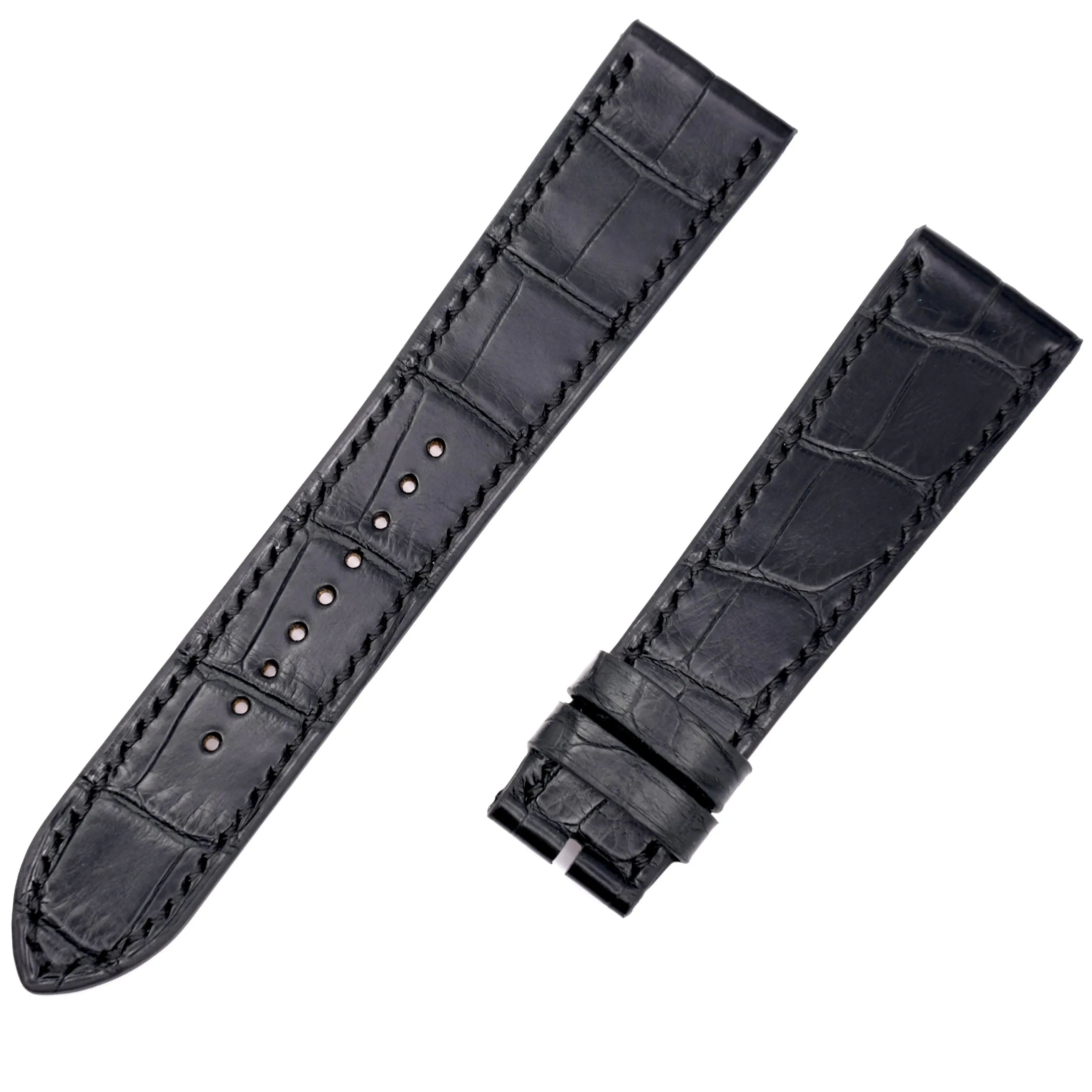 Genuine Alligator Compatible with Hermès Arceau Strap 20mm