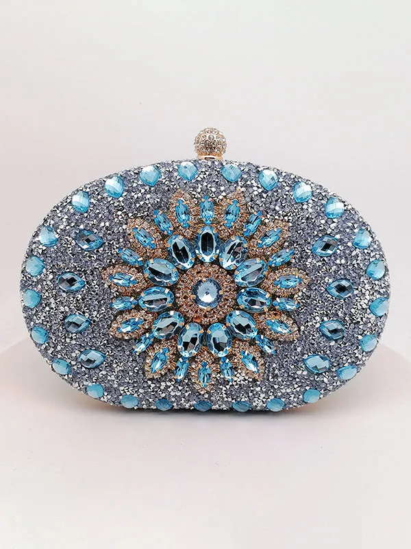 Geometric Shiny Split-Joint Bags Bags Accessories Handbags