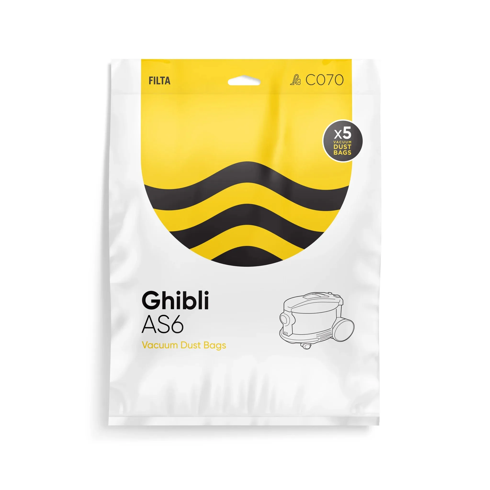 Ghilbi  AS6 Vacuum Bags (C070)