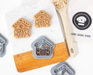 Gingerbread Doghouse Shape Cookie Cutter
