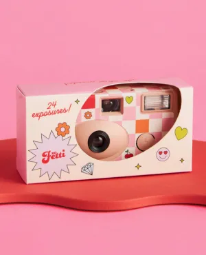 Girlypop Pink Disposable Camera