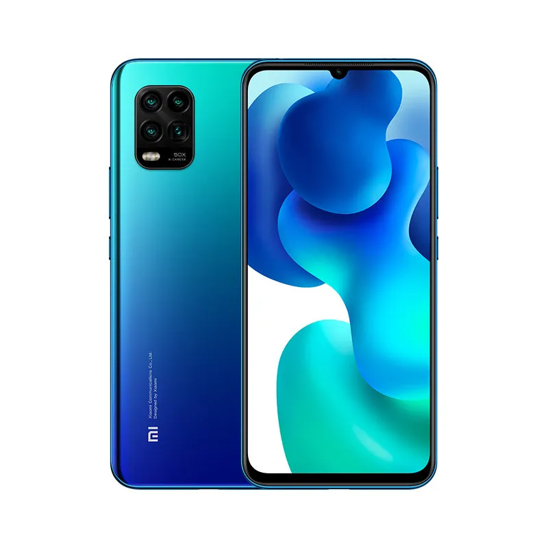 Global Version Xiaomi Mi 10 Lite Snapdragon 765G Octa Core 48MP AI Quad Cameras 6.57"" Dot Drop 4160mAh 5G Smartphone black_6 128G