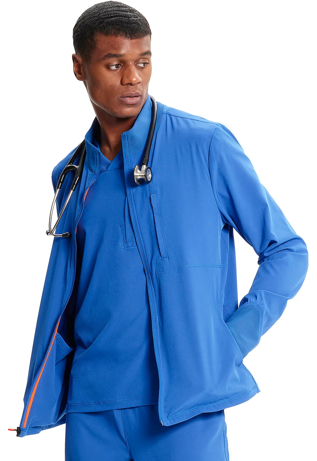 GNR8 IN350A Men's Zip Front Jacket Royal