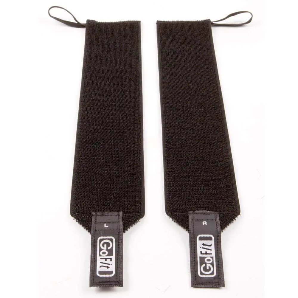GOFIT GYM WEIGHT ELASTIC WRIST SUPPORT STRAP (PAIR)