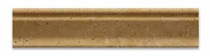 Gold (Yellow) Travertine 2 1/2 X 12 Crown Molding Trim, Honed - 4" Sample