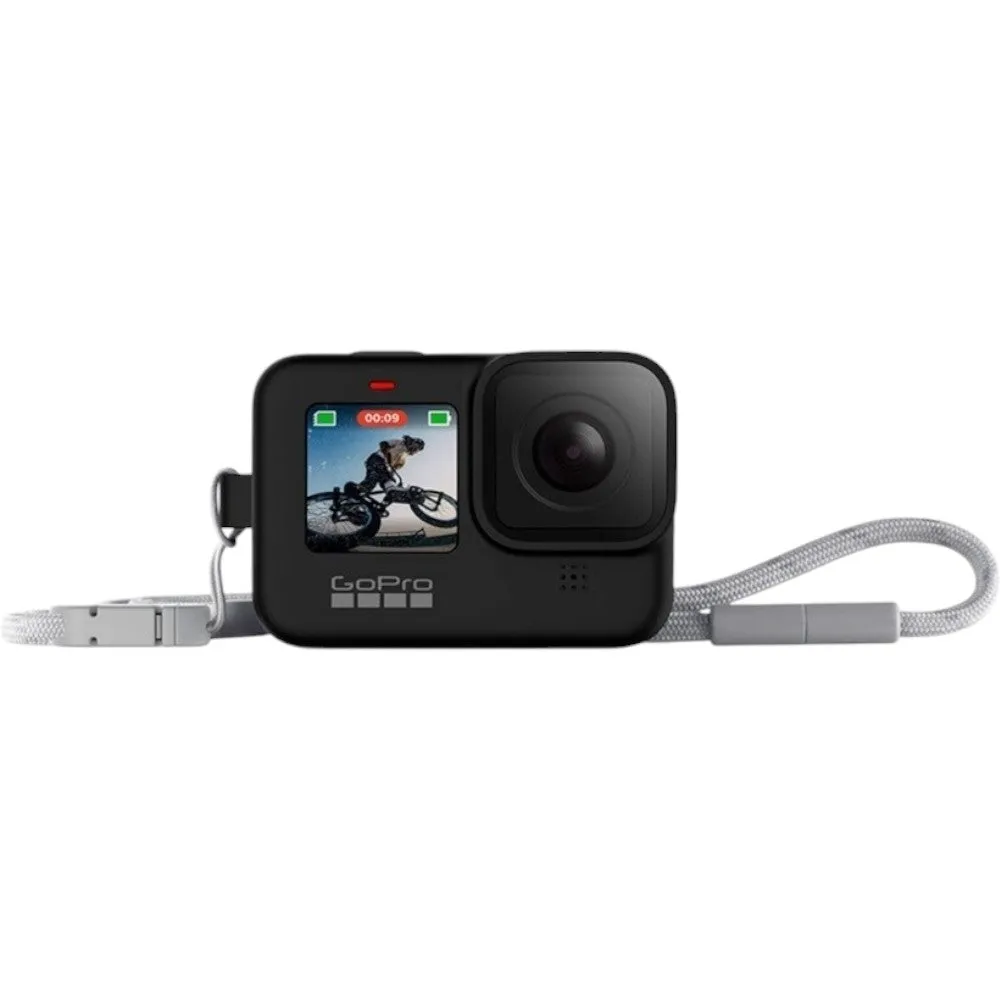 Gopro Sleeve   Lanyard For Hero9/Hero10/Hero11 Black Black