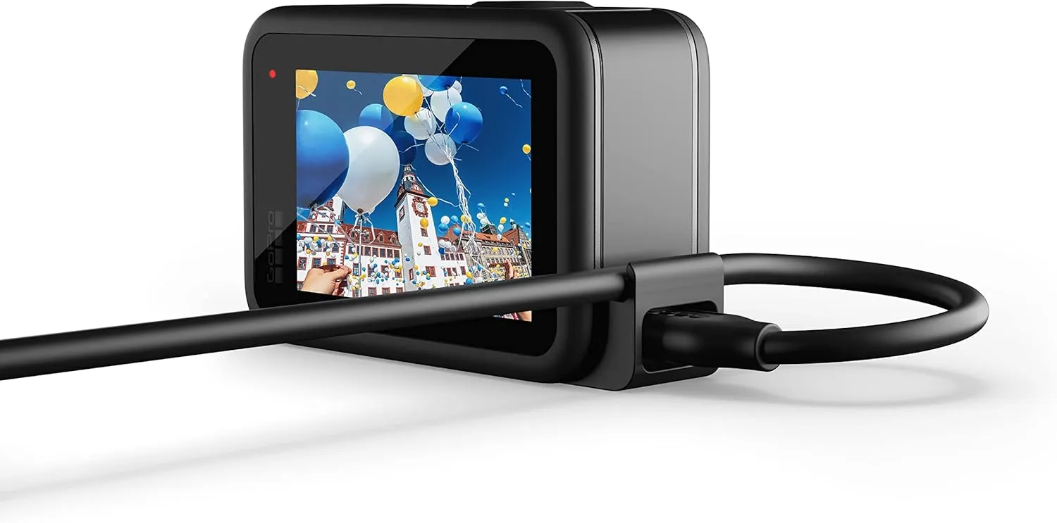 Gopro Usb Pass-Through Door For Hero10/9 Black
