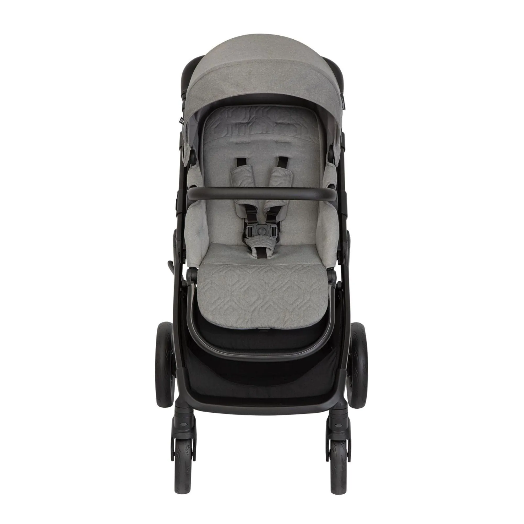Graco Near2Me DLX Trio inc. Pushchair, Carrycot and Snuglite - Ash