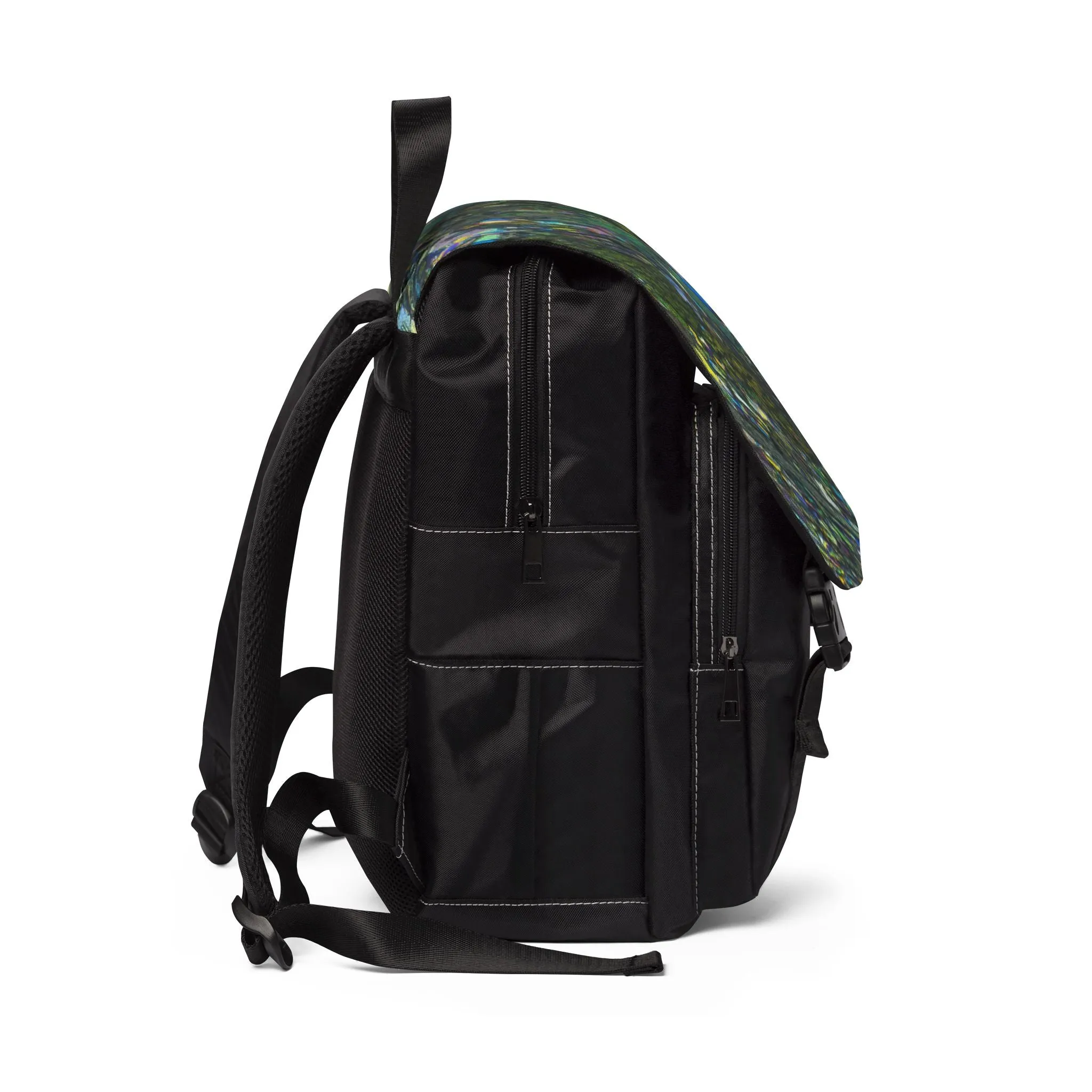 GreenSchist Unisex Casual Shoulder Backpack