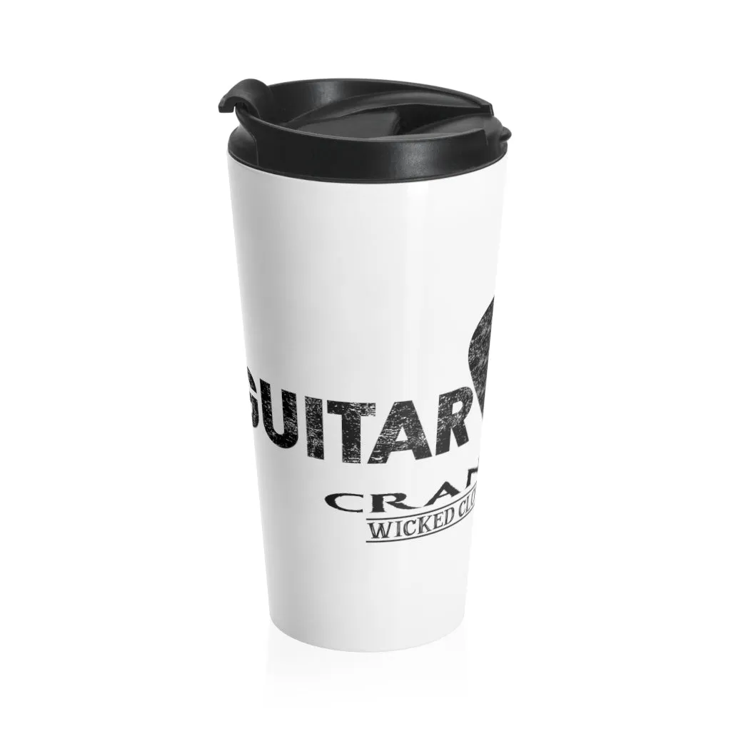 Guitar Riff / Crank It Up/Stainless Steel Travel Mug