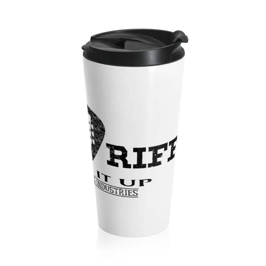 Guitar Riff / Crank It Up/Stainless Steel Travel Mug
