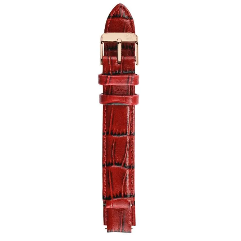 GV2 Rome Quick Release 12mm Handmade Alligator Pattern Strap