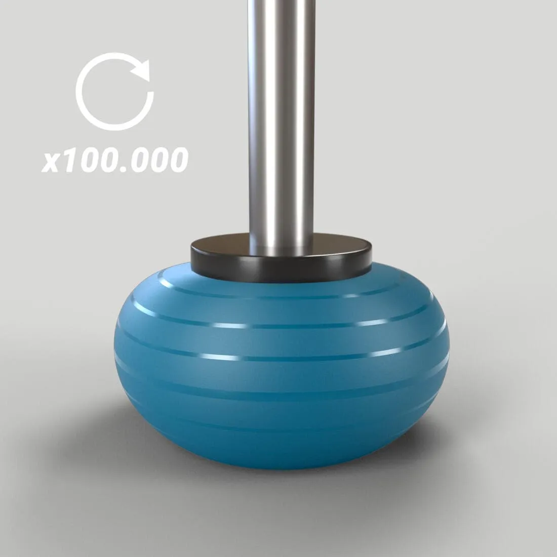 GYM BALL RÉSISTANT TAILLE 3 / 75 cm