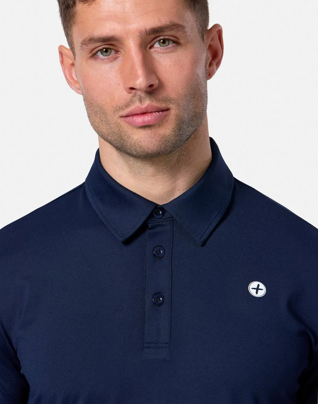 Gym Coffee  Coffee Polo Tee (Mens) - Obsidian