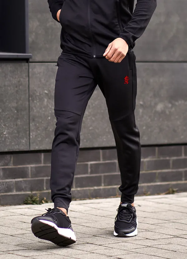 Gym King Ascent Panel Joggers Black