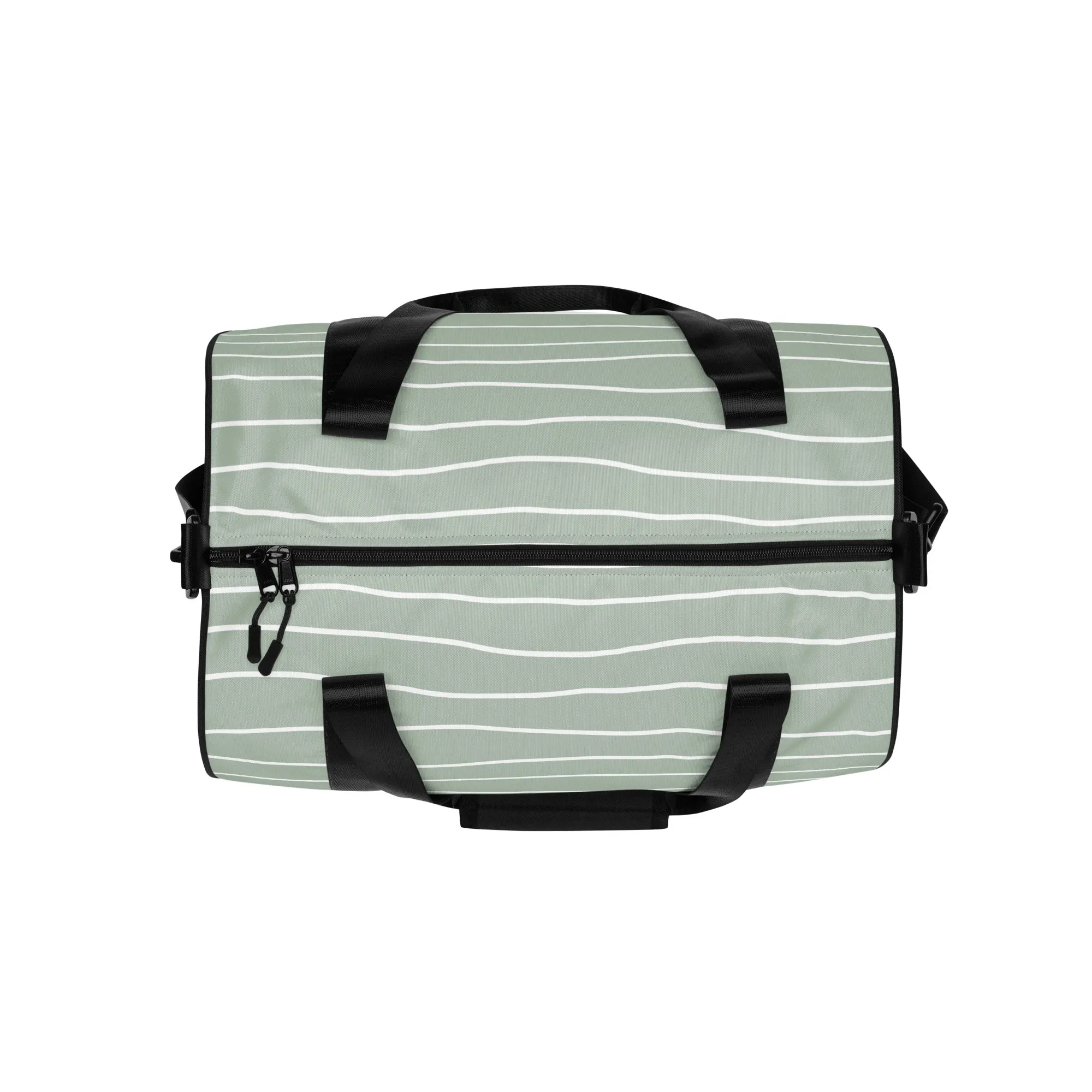 Hand Drawn Lines - Sustainably Made Gym Bag