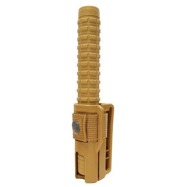 Hardened expandable baton 18″ / 450  plus  plastic holder - TAN